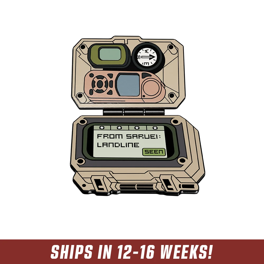 Saruei: Warbound Enamel Pin