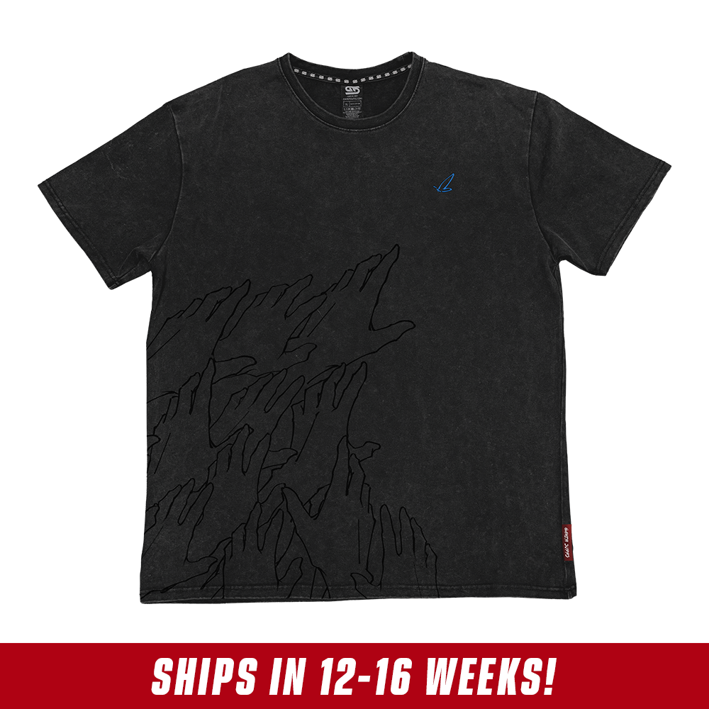 Layna Lazar: Crimson Bloom Shirt